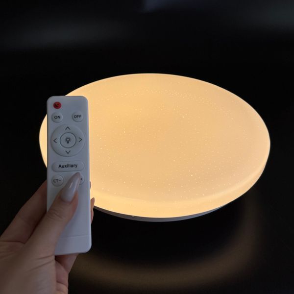 Світильник з пультом Led-Story 50Вт &Oslash;385мм 3000-6500K IP40 4750лм Зоряне Небо 25300 фото