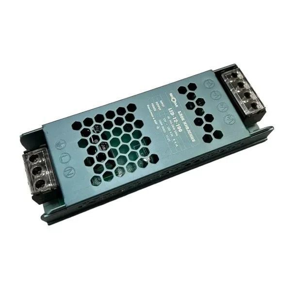Блок питания BIOM DC12 100W 8.3А LED-12-100 (коэффициент запаса мощности 50%) 26474 фото