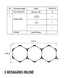 Світильник led Соти 2460&times;820 мм 112Вт 3hexs 6000К холодне світло на алюмінієвій підкладці 27933 фото 1