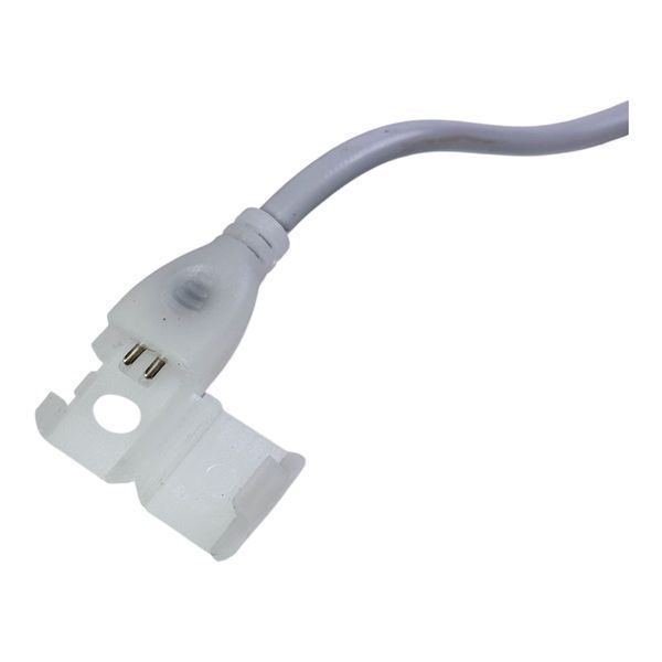 Кабель живлення для led неону 6х12 220V довжина 40см 28350 фото