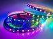 Адресная светодиодная лента WS2812b RGB SMD 5050 5V 60 д.м. IP20 (цена 1 м) черная основа 20340 фото 1