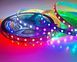 Адресная светодиодная лента WS2812b RGB SMD 5050 5V 60 д.м. IP20 (цена 1 м) черная основа 20340 фото 3