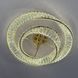 Люстра led з димером 110Вт 3200-6000К, кришталь золото 17&ndash;20 м&sup2; st-09902 фото 1