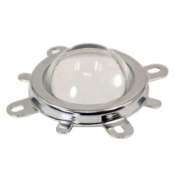Лінза світлодіодної матриці фокусуюча 20-100W LED Lens 60&deg; 57mm 20522 фото
