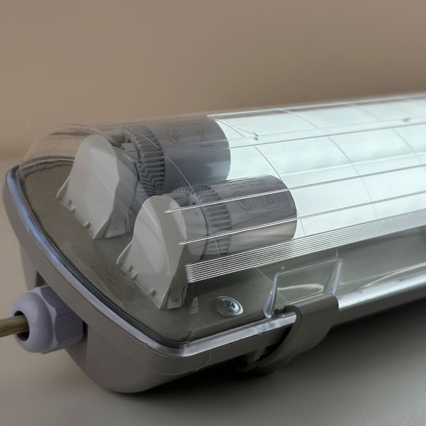 ЛПП 2х36W IP65 вологозахищений світильник з лампами Led Story 2х1800Lm Т8 G13 1,2м 6500K 20338 фото