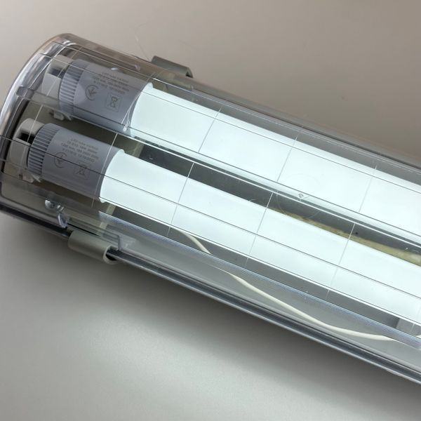 ЛПП 2х36W IP65 вологозахищений світильник з лампами Led Story 2х1800Lm Т8 G13 1,2м 6500K 20338 фото