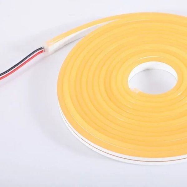 Світлодіодний неон 12V, SMD 2835, IP68, 22-24 Lm, 6*12, жовтий (ціна 1 м) st-05117 фото