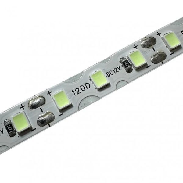 Гнучка світлодіодна cтрічка S-Type smd 2835 12V 120 д.м. IP20 блакитна крига (ціна 1м) 21067 фото