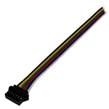 Конектор JSP 6-pin JST тато з кабелем 15см 23131 фото