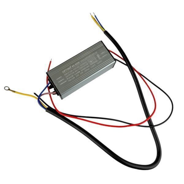 Драйвер светодиода LED 50W 24&ndash;40V 1250мА IP66 для прожекторов и светильников 23871 фото