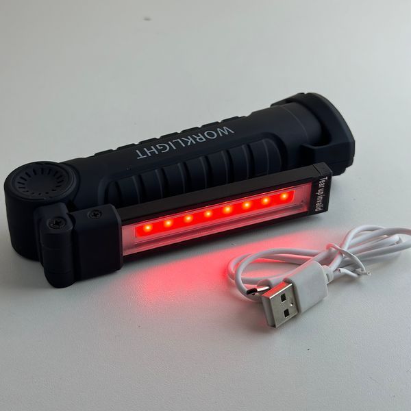 Ліхтарики Led з аккумуляторні з магнітом Worklight W52 20558 фото