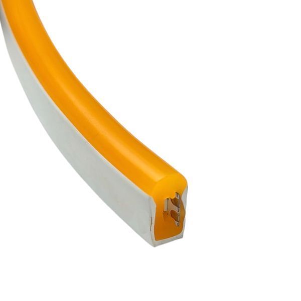 Гнучкий неон SMD 2835, 12V, IP68, 20-22 Lm, 8*16, Жовтий (ціна 1м) 21787 фото