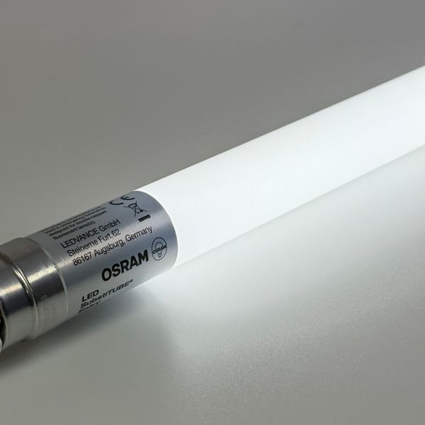 LED лампа Т8 Osram ST8E 1,2м 16W 1800Lm 6500K холодний білий одностороння 20762 фото