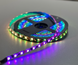 Світлодіодна стрічка RGB SMD 5050 12V 60 д.м. IP65 WS2811 (ціна 1 м) чорна основа 21741 фото 5