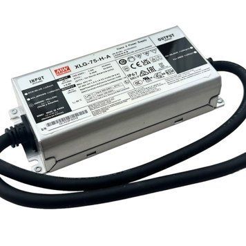 Драйвер для світлодіодів XLG-75-H-A 27-56В 75Вт 2.1А IP67 23455 фото
