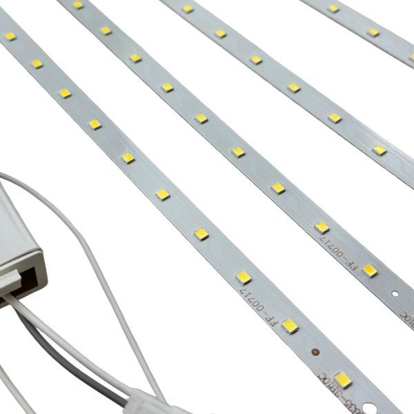 Ремкомплект для Led панелі 36Вт Prismatic 6500К 4 алюмінієвих лінійки та драйвер PROFI 24925 фото