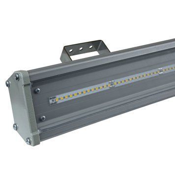 Лед светильник влагозащищенный 36W IP67 4000К 5760Lm (160Lm/W) 1.2м алюминий 23646 фото