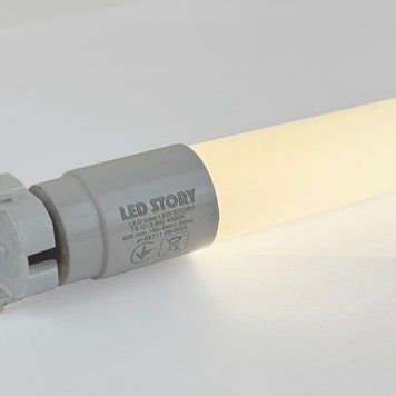 Линейная LED лампа T8 0.6м 9W 900Lm IP20 4000К нейтральный белый двусторонняя 25492 фото
