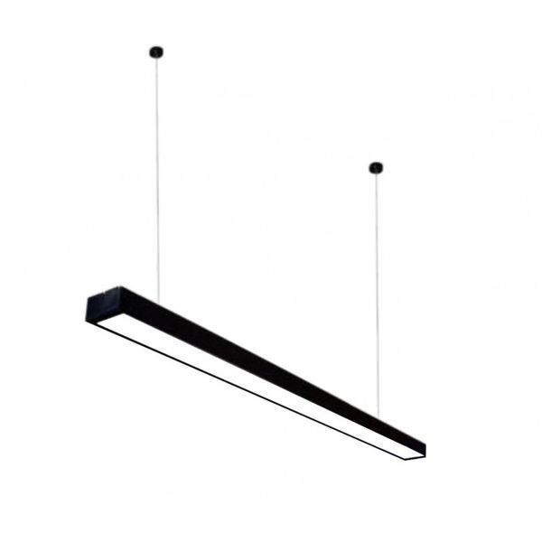 Светильники LED подвесные 36W 2880Lm 6000К 120см в черном корпусе Led Story LIGHT 24320 фото