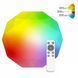 Led світильник стельовий 40W &Oslash;350 мм RGB зоряне небо з пультом, димуванням, 3000K-6000K 28596 фото 2
