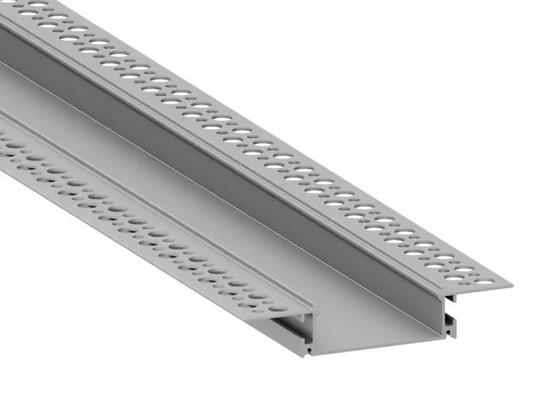 LED профиль для гипсокартона LS51 анодированный с матовым рассеивателем 3м (цена 1м) 23500 фото