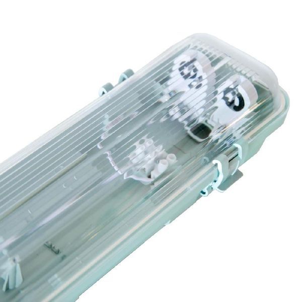 Корпус для светильника под led лампы Т8 1200мм Slim (2x18 LED) влагозащита IP65 G13 st-08475 фото