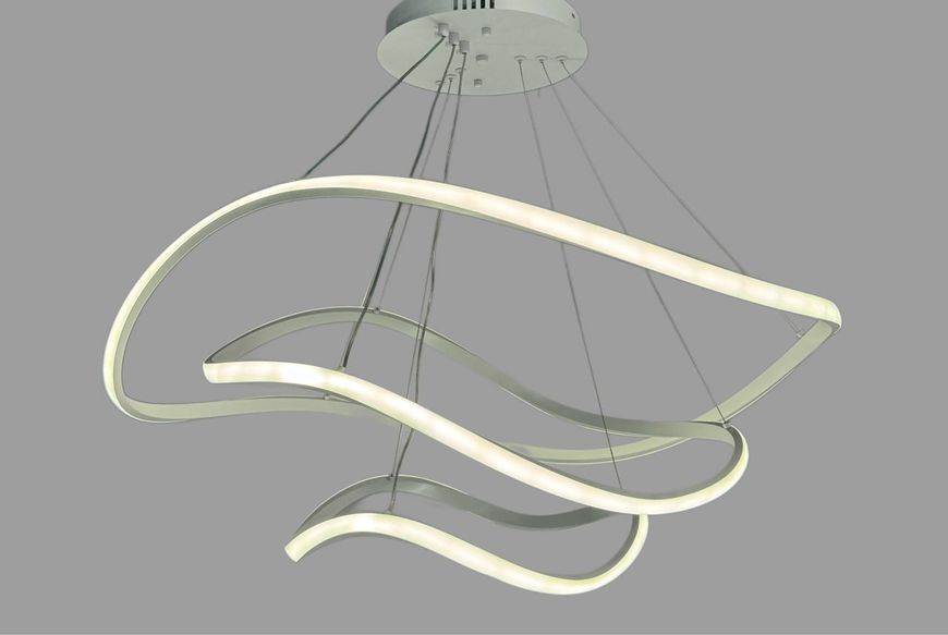 Led люстра потолочная белая 140Вт 3000&ndash;6000K IP20 подвесная st-09047 фото