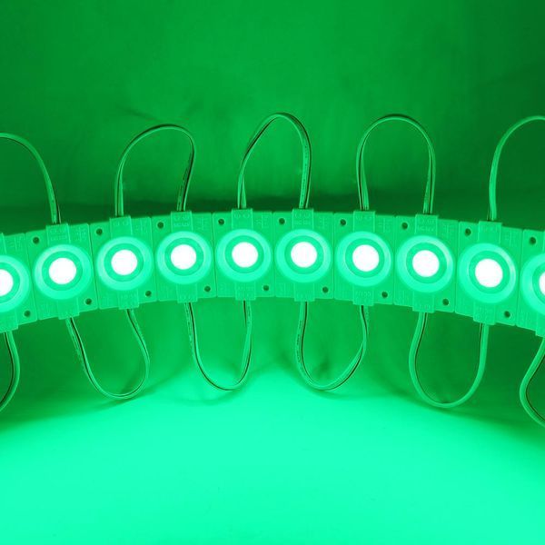 Светодиодный модуль COB led 2,4W IP65 зеленый (кратно 10 шт) (цена 1шт) 21435 фото