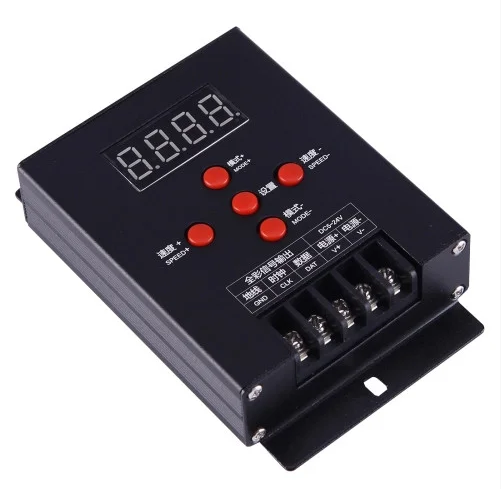 Контроллер SPI LED SMART T-500 5-24V 8W 3 канала 5A для адресной ленты 21625 фото