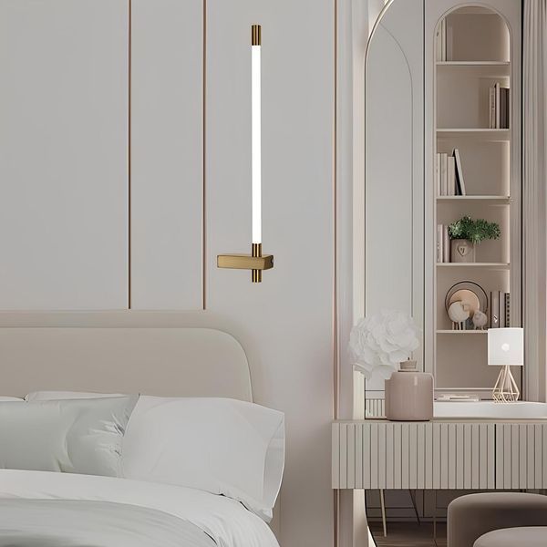 Линейное led бра 62 см 14W 3000-6000К золото st-09029 фото