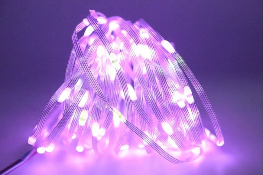 Вулична гірлянда RGB на адресних світлодіодах WS2812B 10м (ціна 1м) 22162 фото