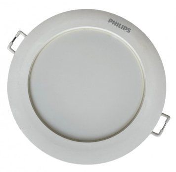 Точковий світлодіодний світильник 14W 4000К круглий врізний Philips 23624 фото