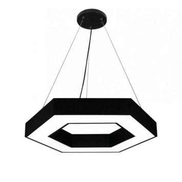 Cветодиодный светильник LED STORY Hollow Hexagon 1.2м 96Вт 6500К подвесной фигурный 20964 фото