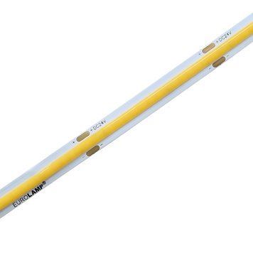 Светодиодная лента COB 320д.м. 24V IP20 10W/m 1000Lm 6500К холодный белый, бобина 5м (цена 1м) 28262 фото