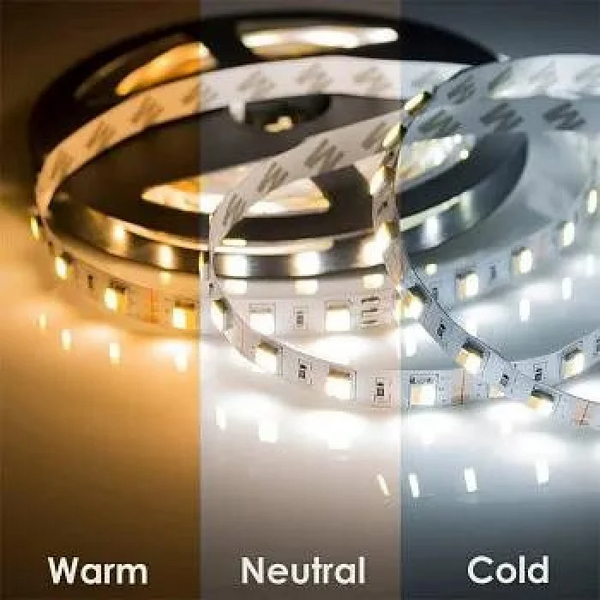 Світлодіодна стрічка smd5050 24V 60 д.м. IP20 5в1/WRGBWW/RGB WW CW/RGBcct продаж бобіна 5м (ціна 1 м) 22292 фото