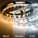 Світлодіодна стрічка smd5050 24V 60 д.м. IP20 5в1/WRGBWW/RGB WW CW/RGBcct продаж бобіна 5м (ціна 1 м) 22292 фото 9