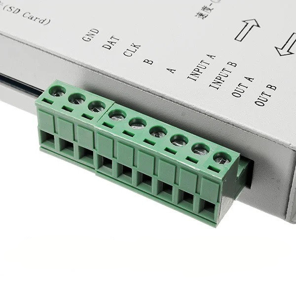 Контролер SPI smart програмований RGB, RGBW K-1000S + SD. WS2811, WS2812b, WS2813, WS2815, DMX512 21983 фото