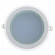 Врезной точечный светодиодный светильник Glass Rim 18W 220V круг 4000К нейтральный 21122 фото 1