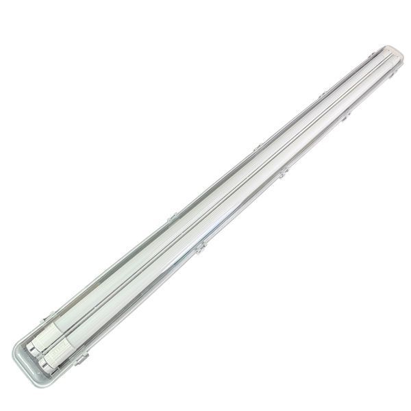 Светильник с 2*18Вт led лампами Т8 6500К влагозащищенный SLIM 120 см LED STORY 29375 фото