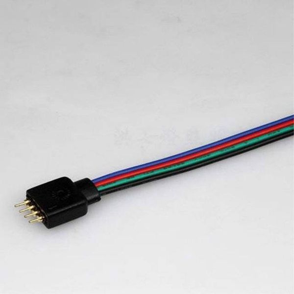 Кабель соединительный с коннектором для светодиодной ленты RGB SMD 5050 RGB 4pin (1 jack) Father 20327 фото