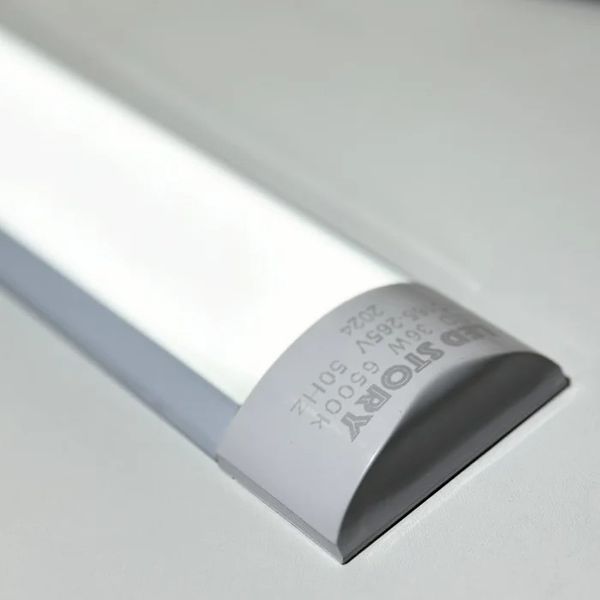 Линейный светильник 36W 3000Lm 220V 5000К IP20 1200 мм металл Led-Story с кабелем 1м st-08454 фото