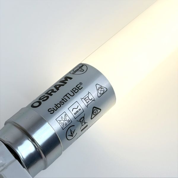 LED лампа Т8 Osram ST8-HB2 9W 800Lm 0,6м 4000K нейтральный свет двухстороннее подключение st-04499 фото