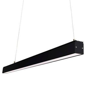 Линейный подвесной светильник 80W 5000К 2400мм 175 лм/Вт черный Led-Story Premium 22489 фото