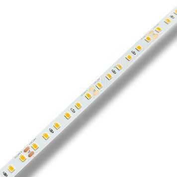 Лента 24В светодиодная 120д.м. 9Вт SMD led 2835 IP20 3000К теплый белый свет 10м (цена 1м) 25178 фото
