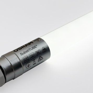 Світлодіодна лампа Т8 Osram ST8-HB2 1,2м 16W 1600Lm 6500K холодне біле світло двостороннє підключення 21852 фото